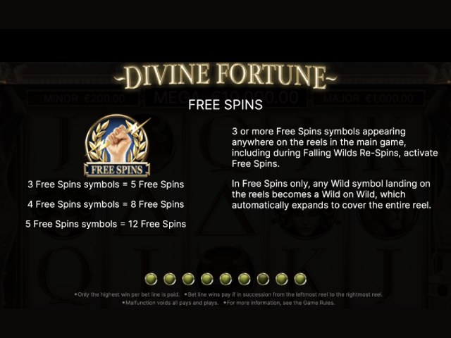Грати Безкоштовно в Ігровий Автомат Divine Fortune - не означає Грати Повноцінно