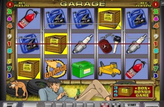 Игра в Ящики Автомат Garage